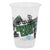 Game On White Plastic Party Cups