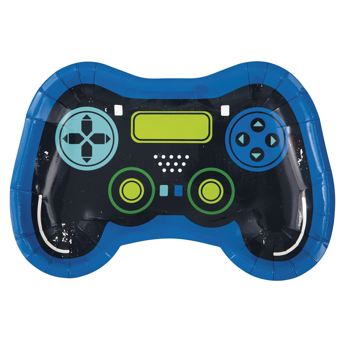 Controller Shaped Paper Plates