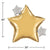 Starry Night Star Shaped Metallic Balloon