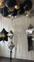 Tinsel & Bow Ceiling Balloon Set
