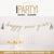 Gold Happy New Year Letter Banner