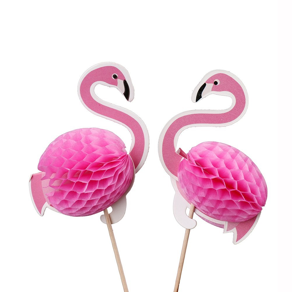Flamingo Topper Cocktail Picks
