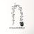 Rhinestone Star Chain Hairpins