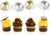 Gold Firework Toppers