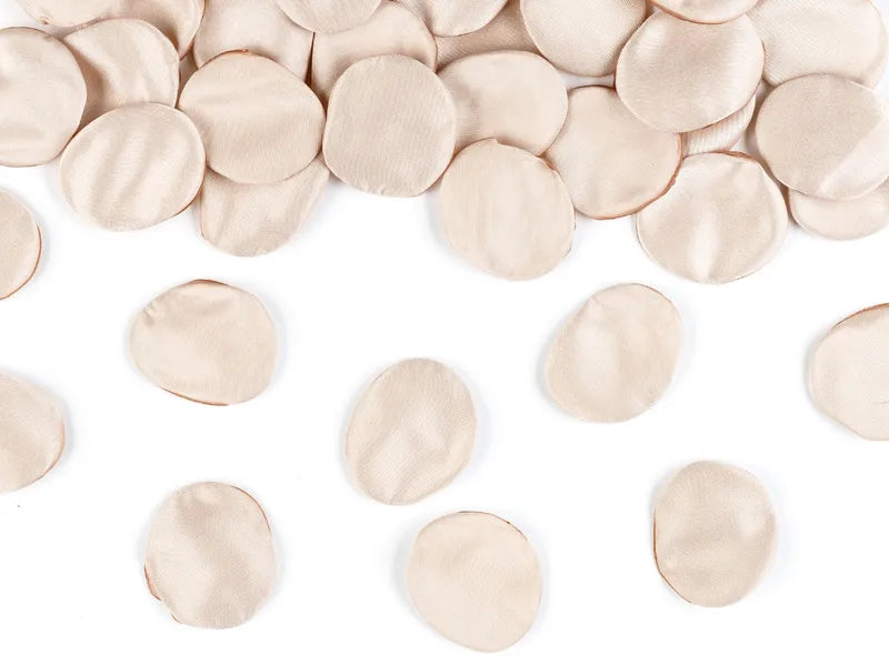 Beige Rose Petals Confetti
