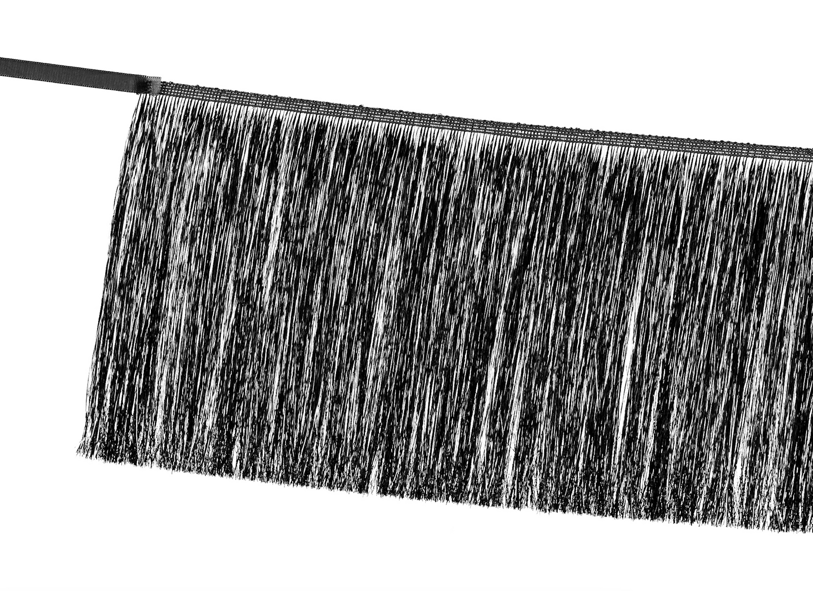 Black Fringe Garland
