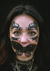 Black Halloween Face Jewels