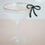 Bow Drink Charm Tags