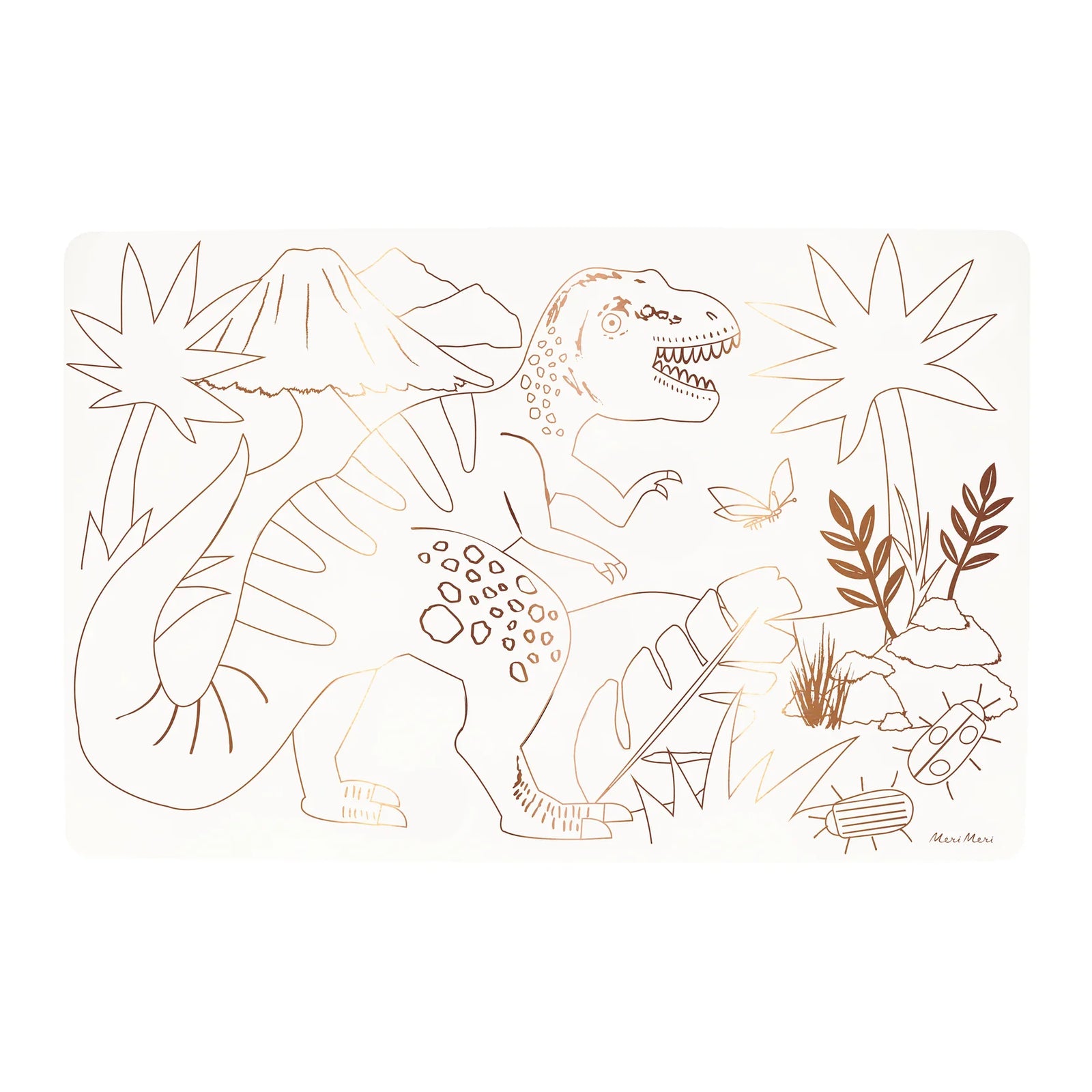 Dinosaurs Coloring Placemats