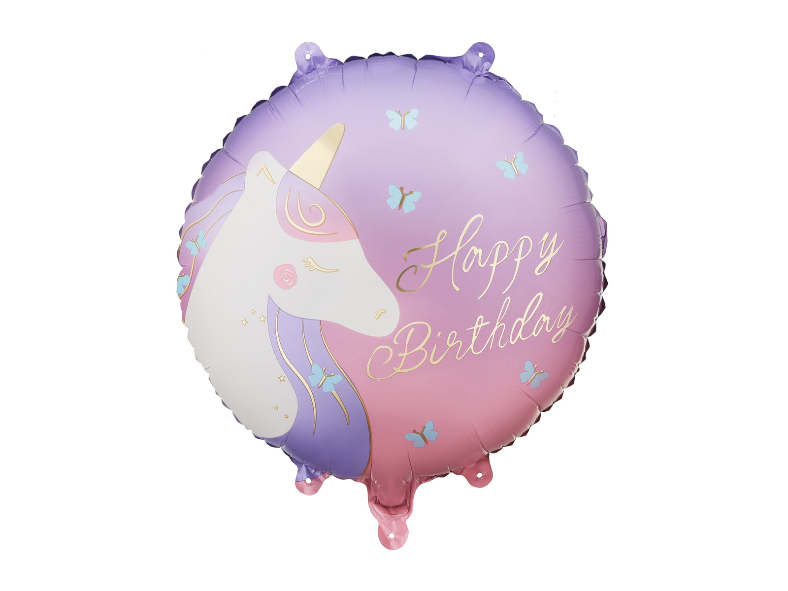 Happy Birthday Unicorn Foil Balloon
