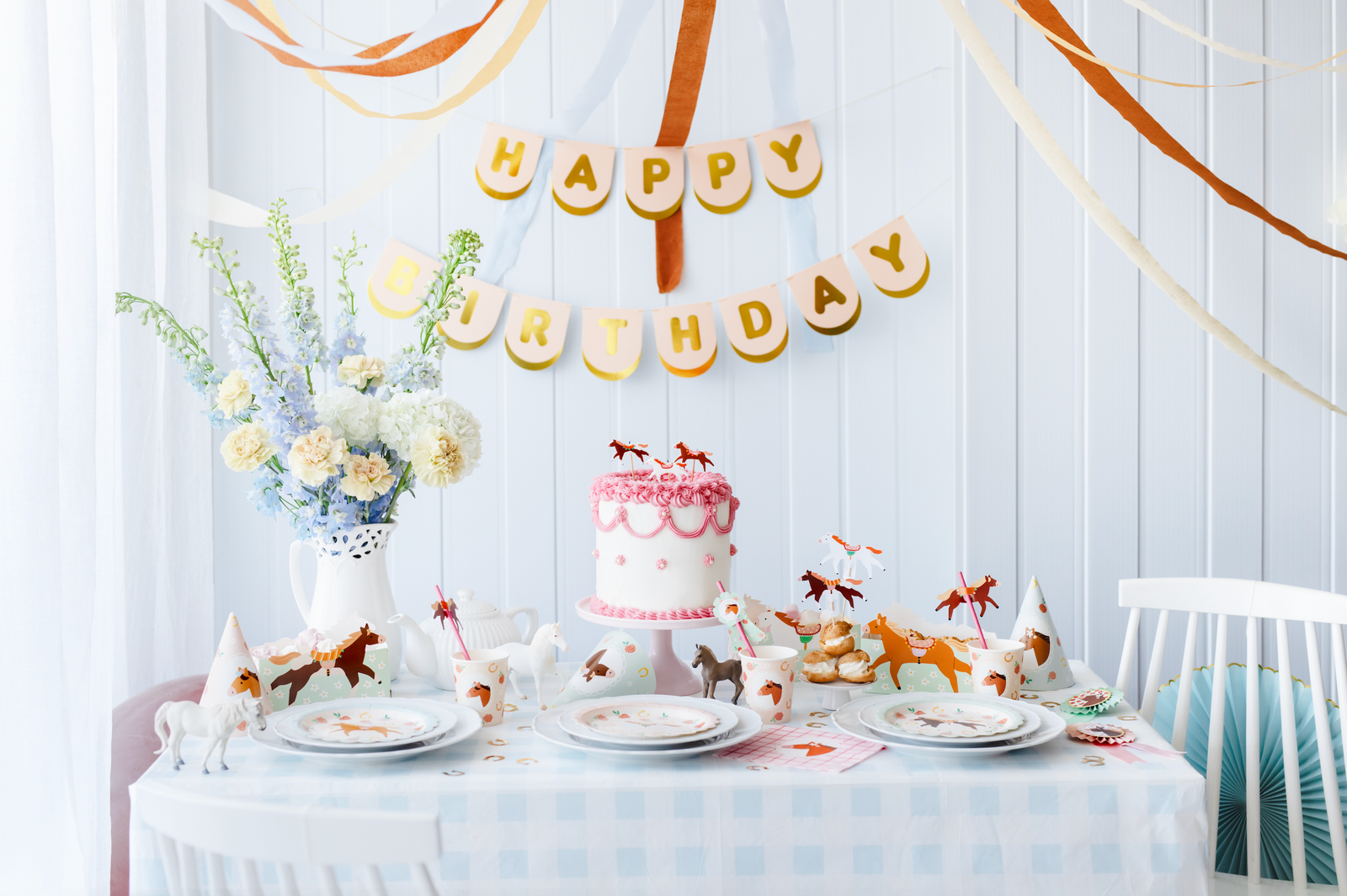 Floral Pony Side Plates