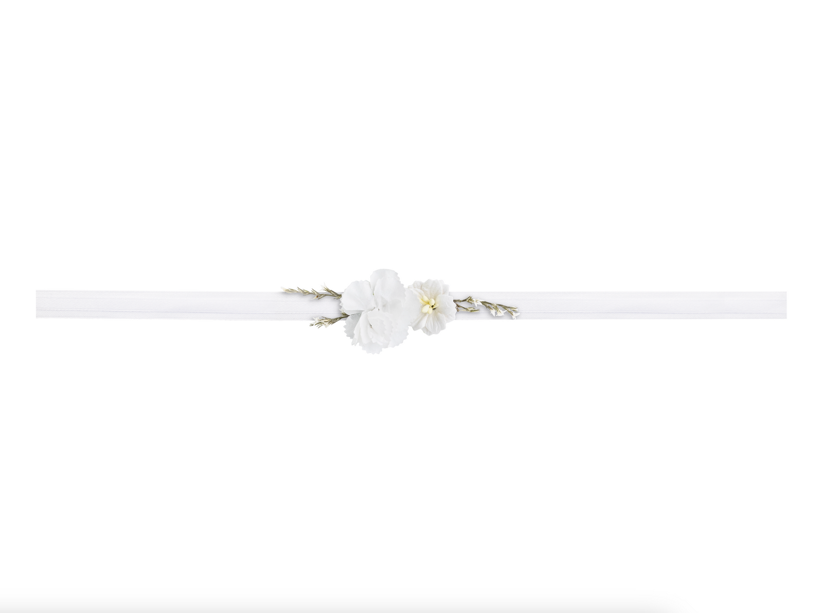 White Flower Wrist Corsage