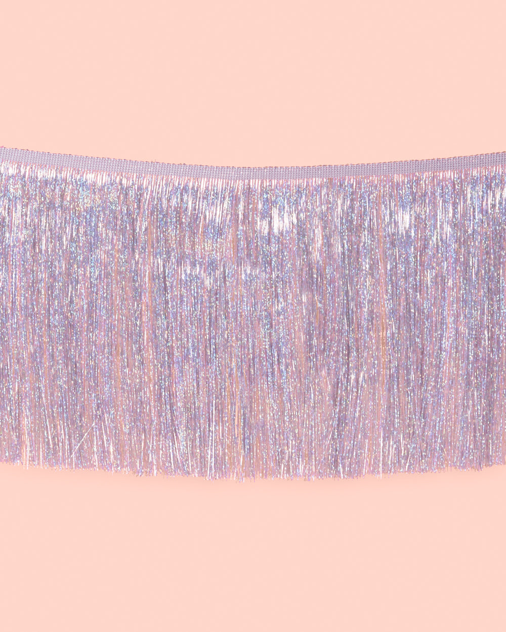 Iridescent Shimmer Fringe Banner