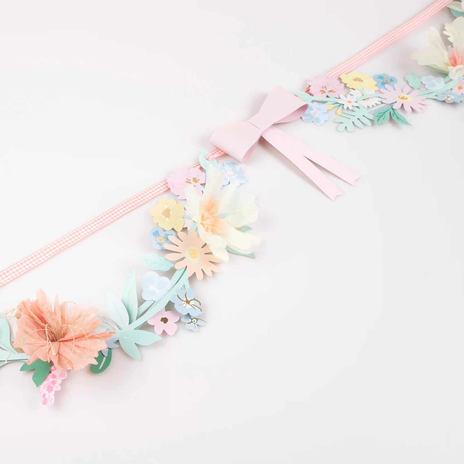 Flower & Bow Garland
