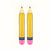 Giant Yellow Pencil Inflatable Balloons