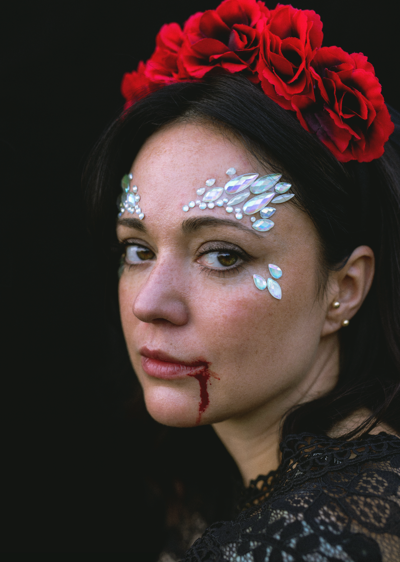 Glow In The Dark Face Gems