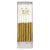 Gold Glitter Dipped Candles