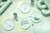 Matte Green Happy Birthday Cake Topper