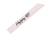 White sash with 'Happy 40!' text on a white background