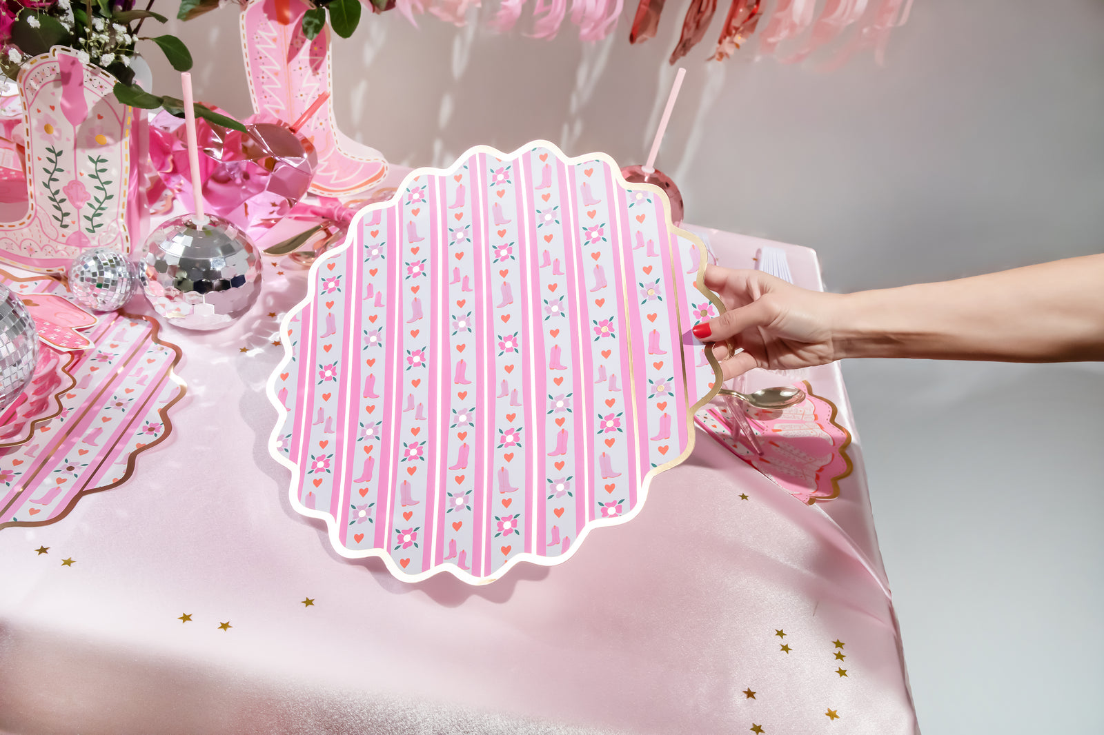 Boot Scoot Blooms Placemats