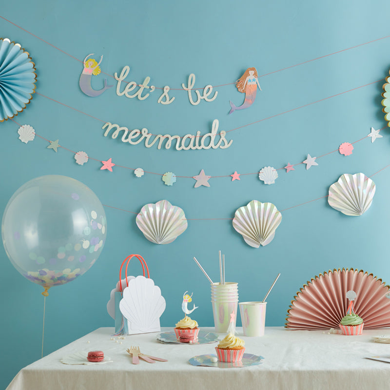 Let's Be Mermaids Garland