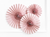 Light Pink Decorative Paper Fans