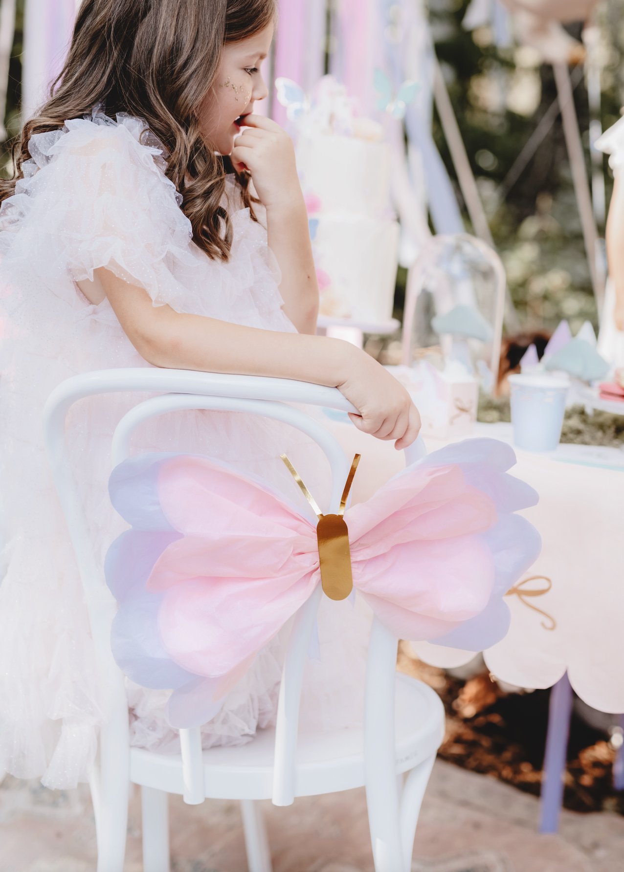 Magical Pink Butterfly Decorations