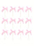 Mini Bow Cupcake Toppers