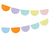 Multicolor Tissue Paper Garland