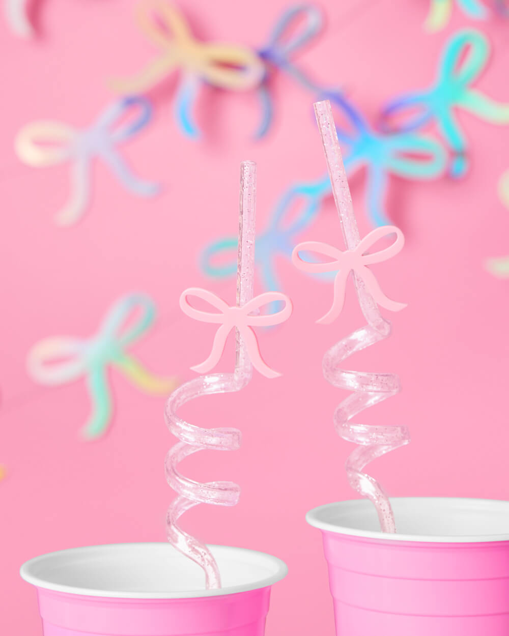Tying the Knot Bow Straws