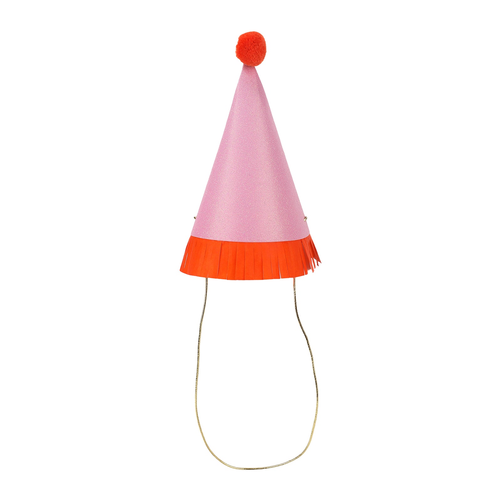 Mini Glitter Party Hats Set
