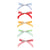 Multicolor Ric Rac Anything Clip-On Bow Set