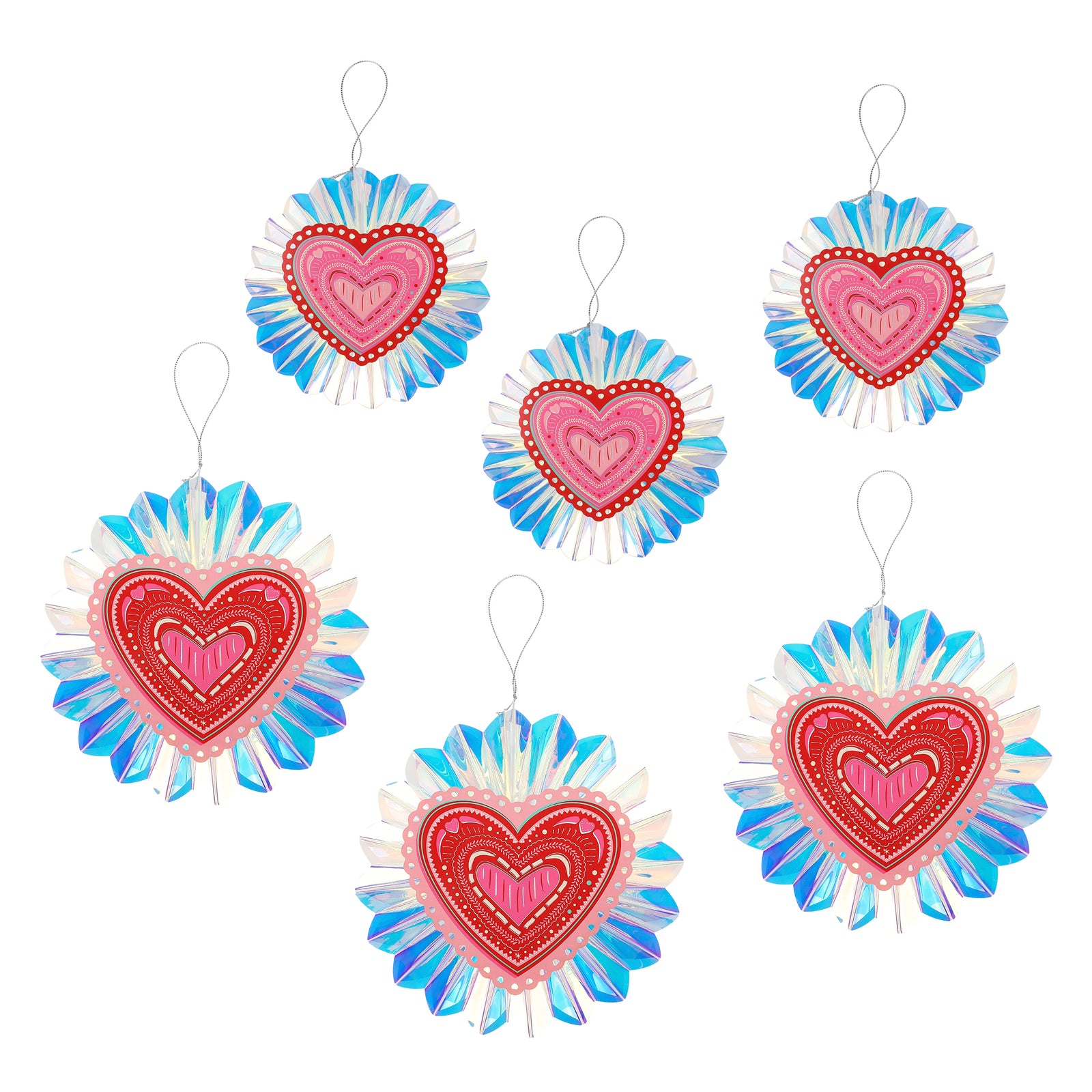 Decorative Heart Hanging & Table Decor Set