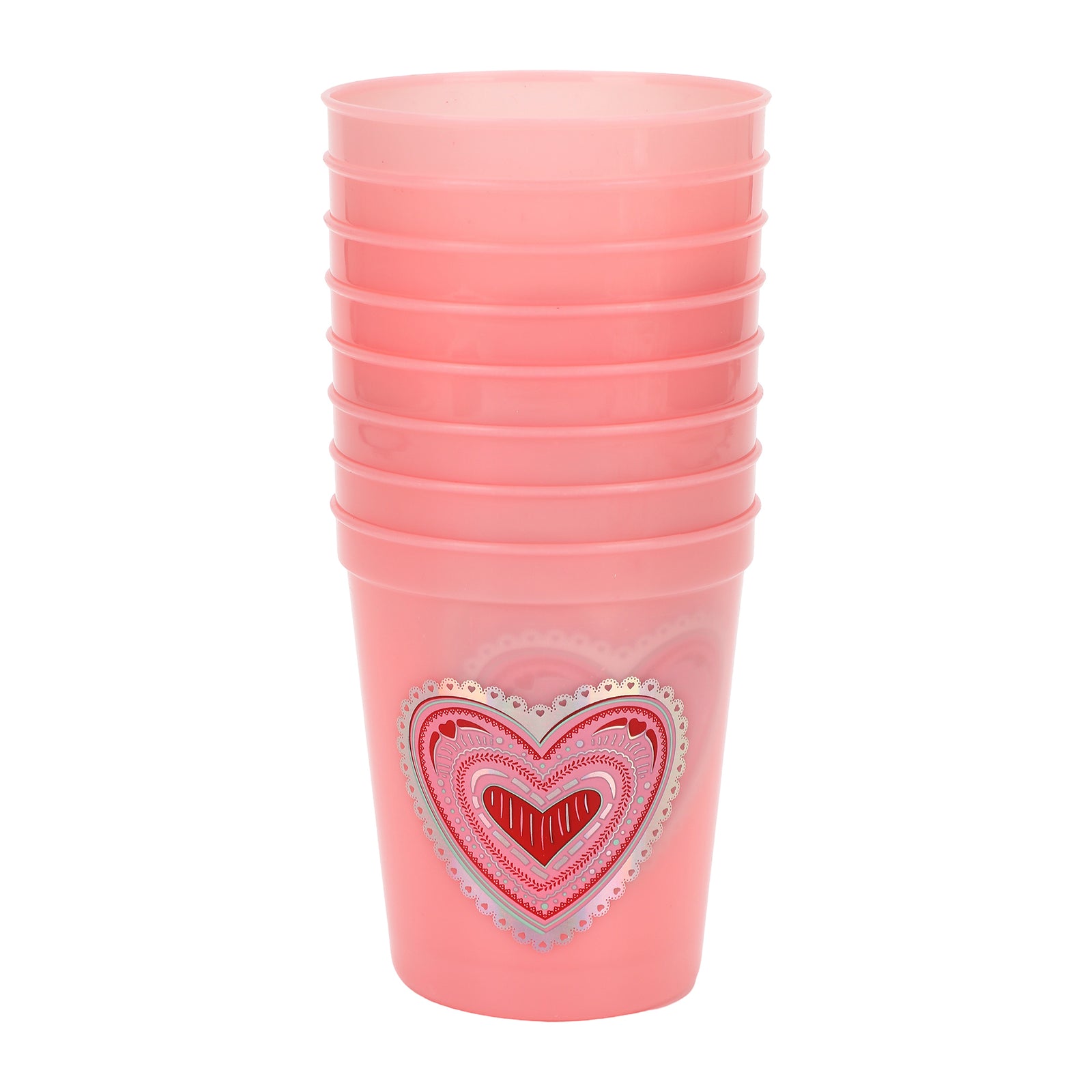 Color Changing Heart Cups
