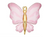 Pink Butterfly Foil Balloon