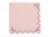 Pink Ruffled Paper Napkins