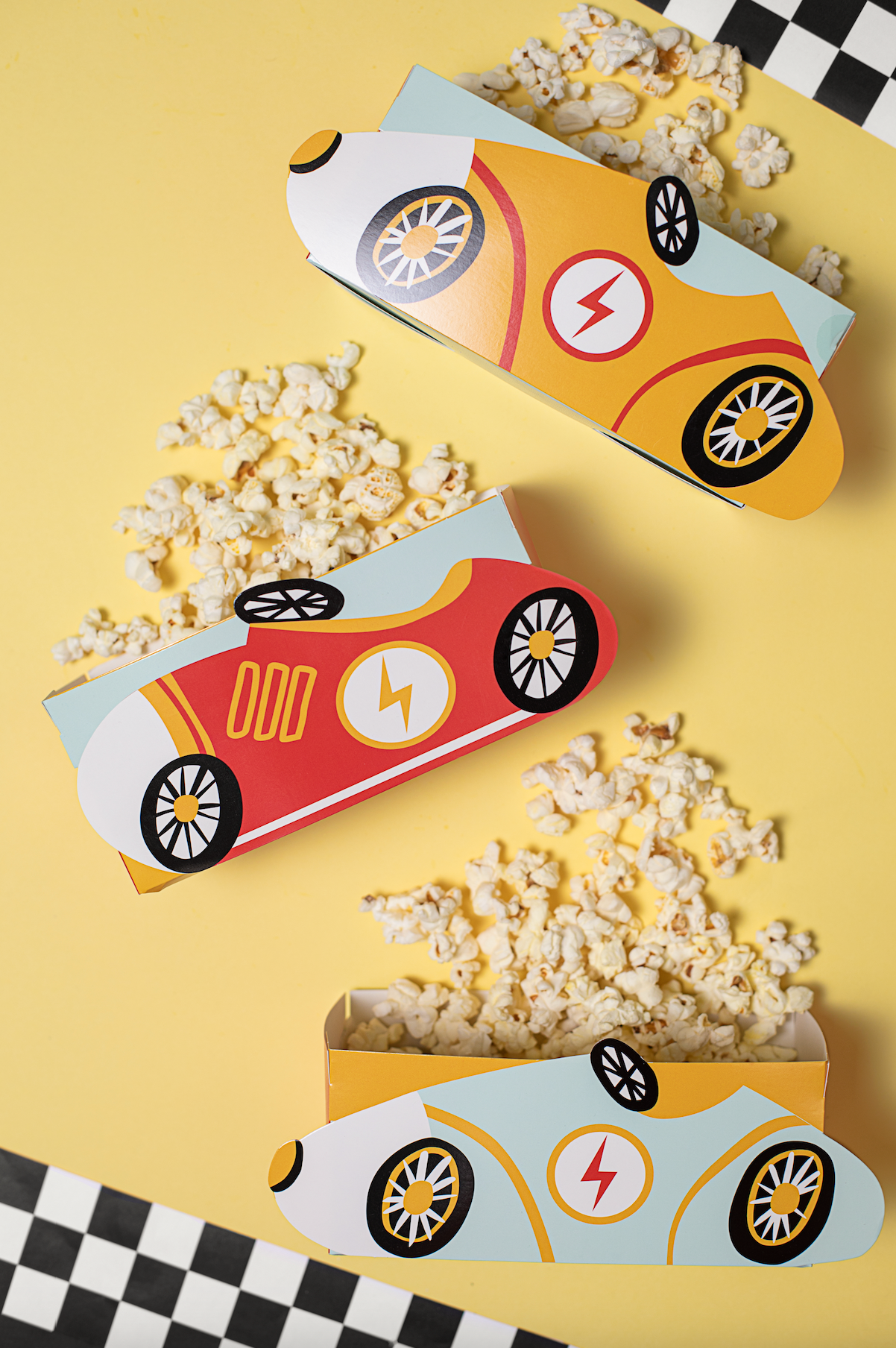 Race Car Snack Boxes