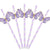 Purple Butterfly Party Straws *NORA PRICE/QUANTITY*