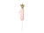 Baby Pink Number Birthday Candle