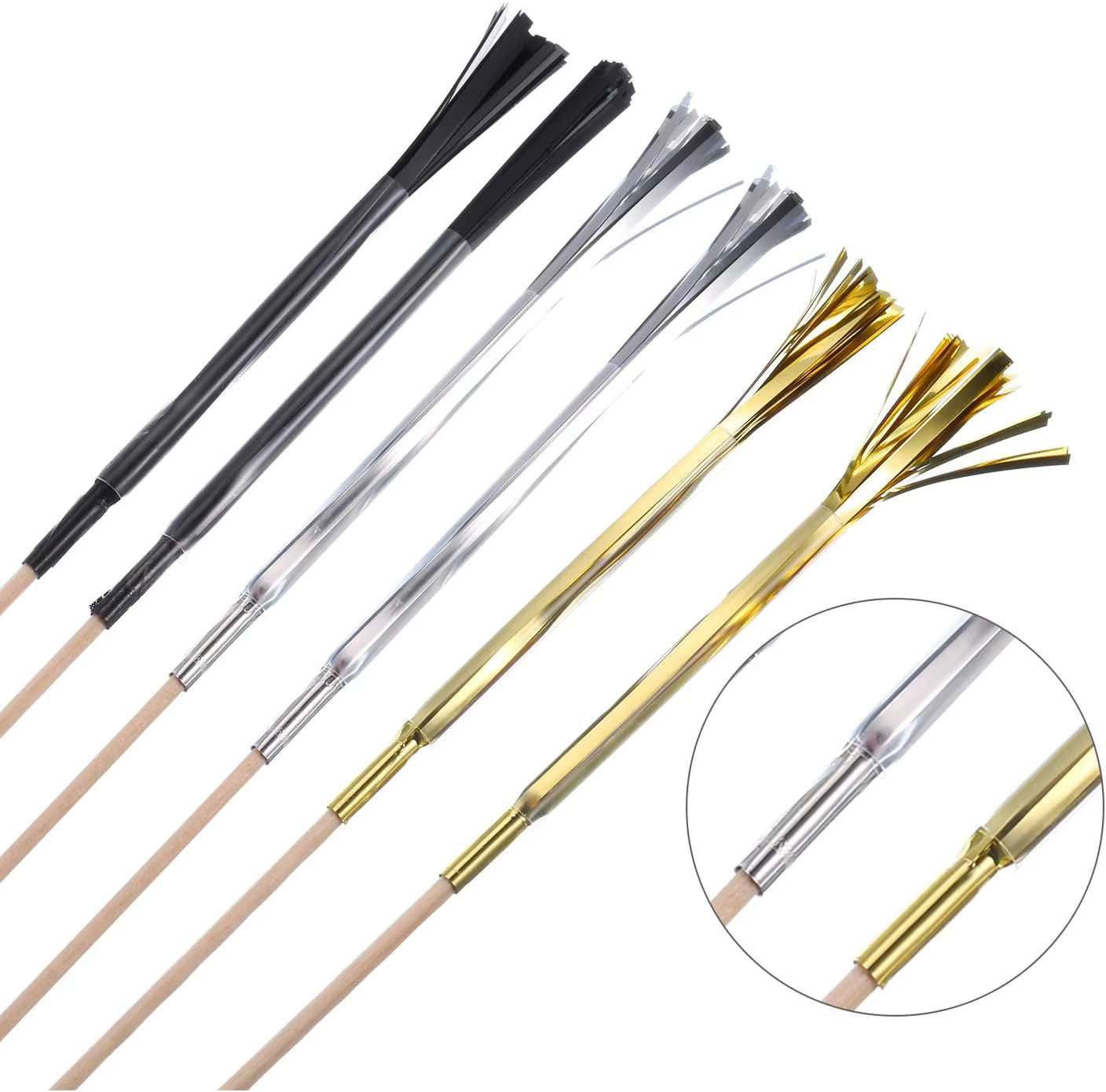 Gold Firework Toppers