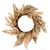 Gold Fern Wreath Christmas Table Napkin Rings