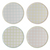 Pastel Gingham Paper Plates