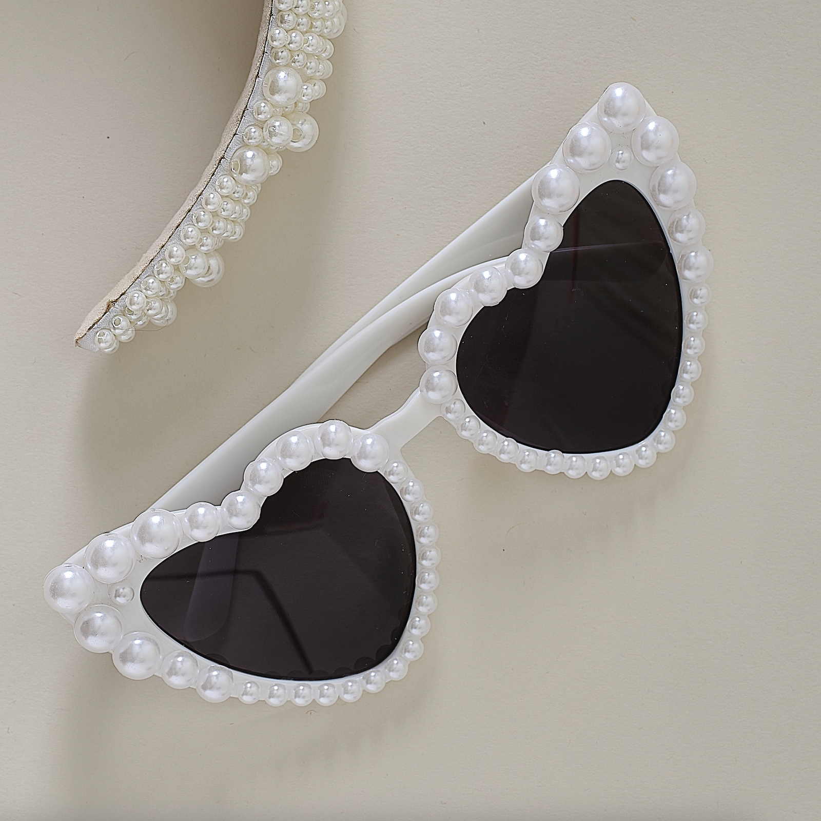 Pearl Embellished Bride Headband
