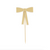 Pastel Bow Cake Toppers