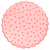 Heart Pattern Dinner Plates