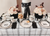 Cream & Black Bow Cups
