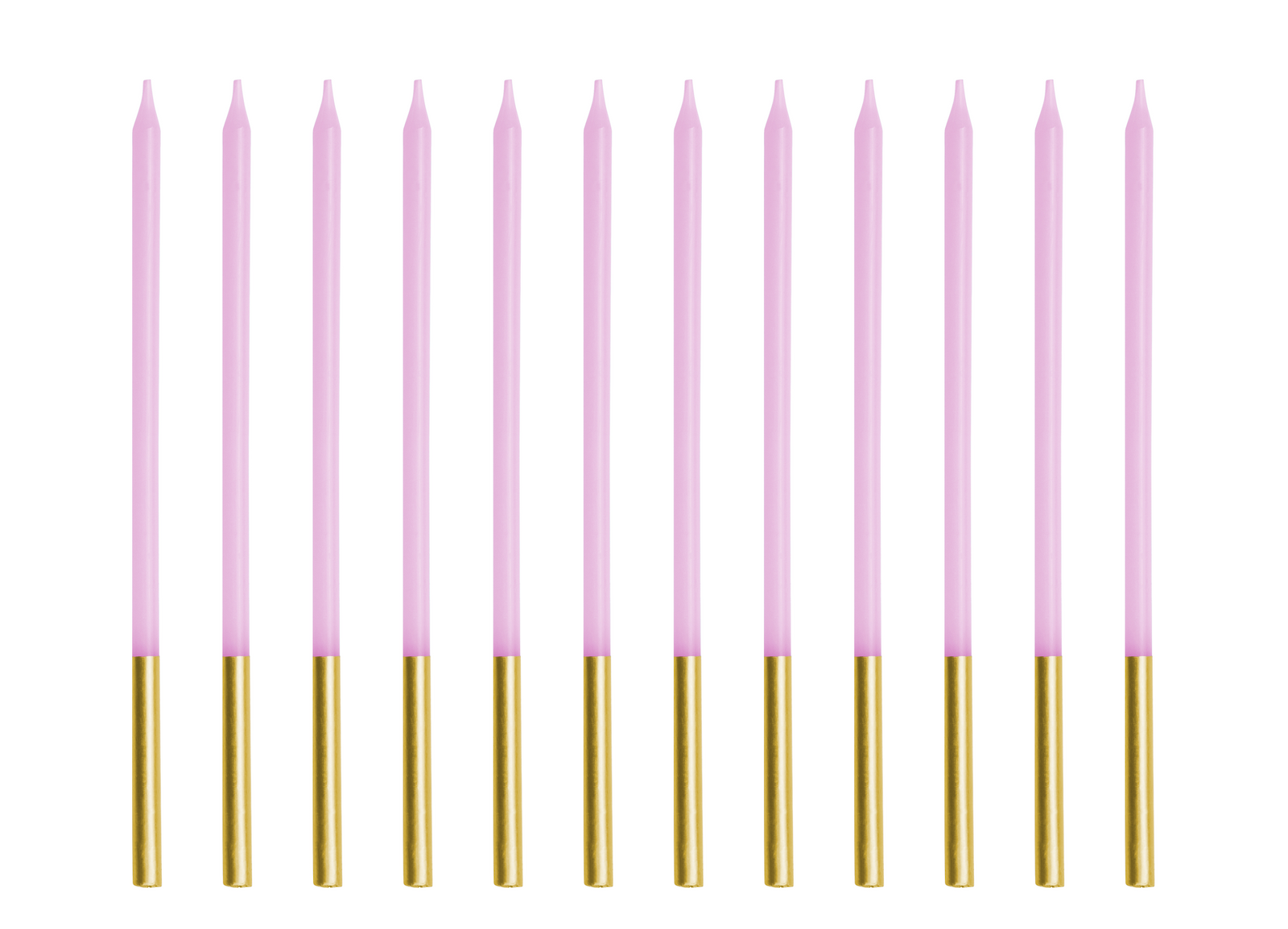 Tall Violet Birthday Candles