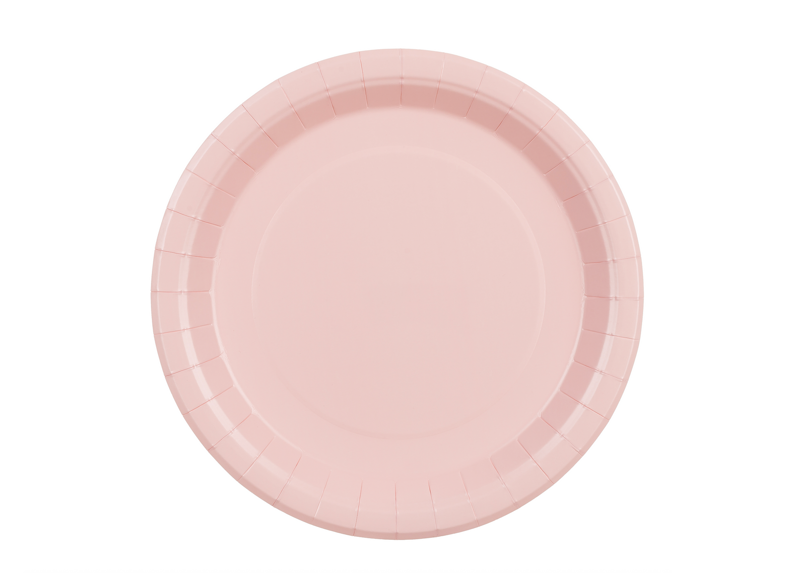 Blush Pink Paper Plates