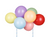 Rainbow Balloon Cake Topper
