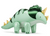 Green Standing Triceratops Balloon